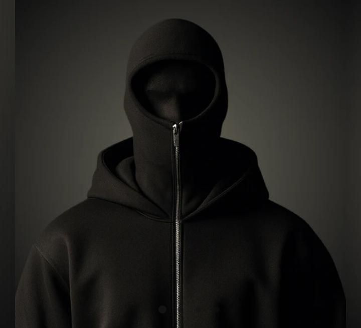 Men's Full Sleeves ninja hoodie.Zipper Hoodie with Mask